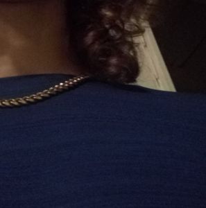 18k gold Cuban link chain